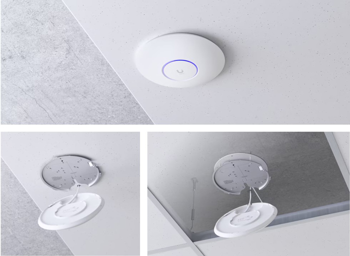 UBIQUITI Access Point UniFi U6 Pro, Wi-Fi 6, 5.300Mbps, 2.4/5GHz, PoE
