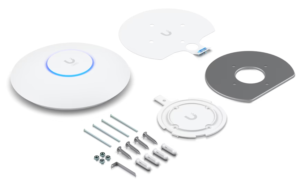 UBIQUITI Access Point UniFi U6+, WiFi 6, 3000Mbps, Dual band, PoE