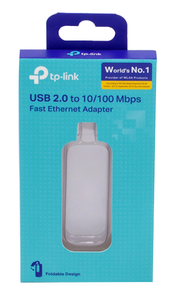 TP-LINK αντάπτορας δικτύου UE200, USB, 100Mbps Ethernet, Ver. 1.0