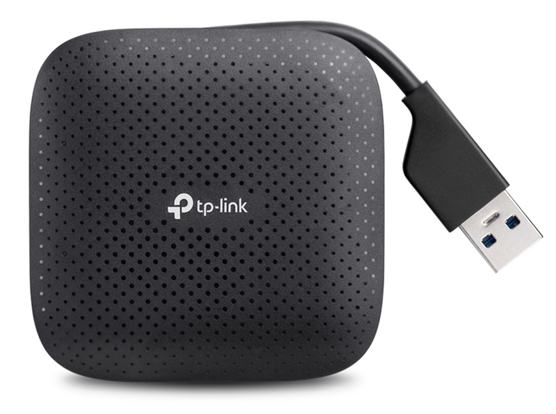 TP-LINK USB hub UH400, 4x θυρών, 5Gbps, USB σύνδεση, μαύρο, Ver. 3.0