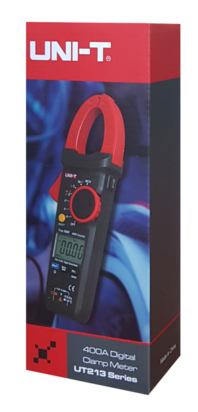 UNI-T πολύμετρο & αμπεροτσιμπίδα UT213C, 400A AC/DC, NCV, True RMS