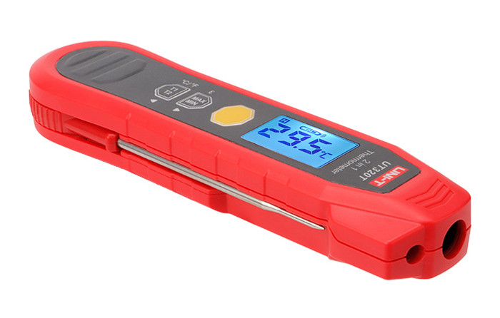UNI-T ψηφιακό θερμόμετρο 2 in 1 UT320T, -40~300 °C, IP54