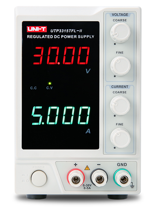 UNI-T DC τροφοδοτικό πάγκου UTP3315TFL-II, 1 κανάλι, 30V/5A, 150W