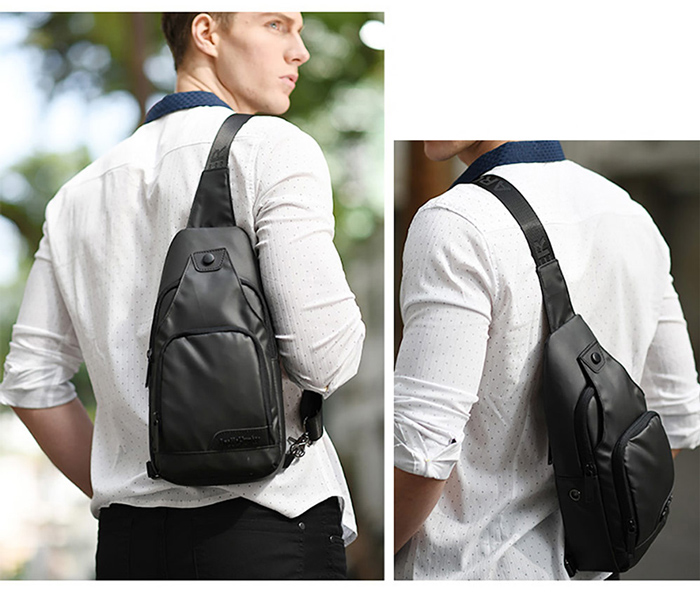 ARCTIC HUNTER τσάντα Crossbody XB13005, 4L, μαύρη