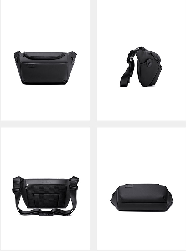 ARCTIC HUNTER τσάντα Crossbody Y00565 με θήκη tablet, 4L, μαύρη