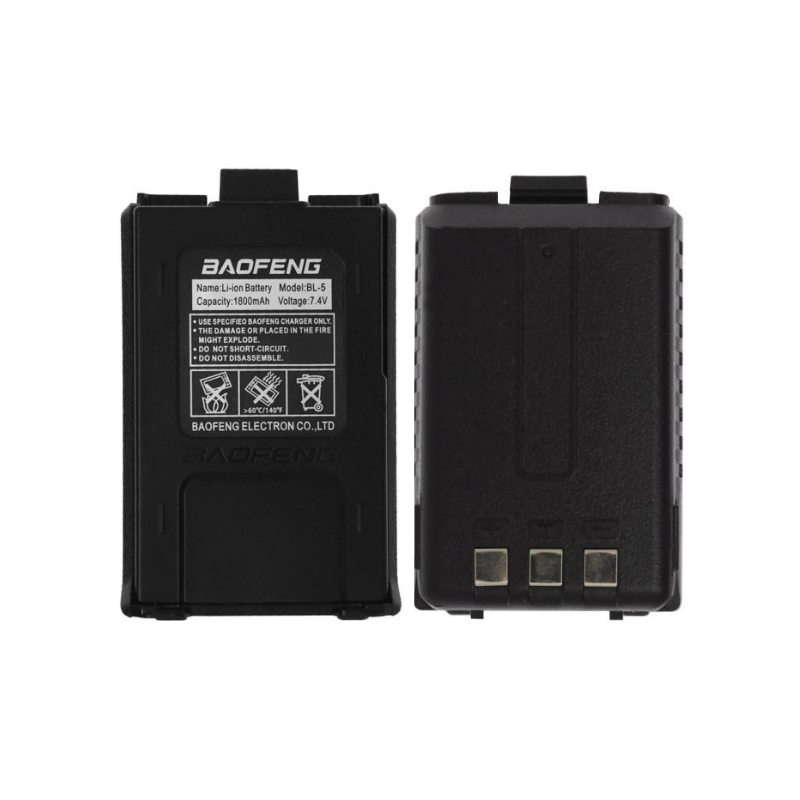 Μπαταρία πομποδέκτη BL-5 για UV-5R – 2800mah – 7.4V – Baofeng – 084641-1