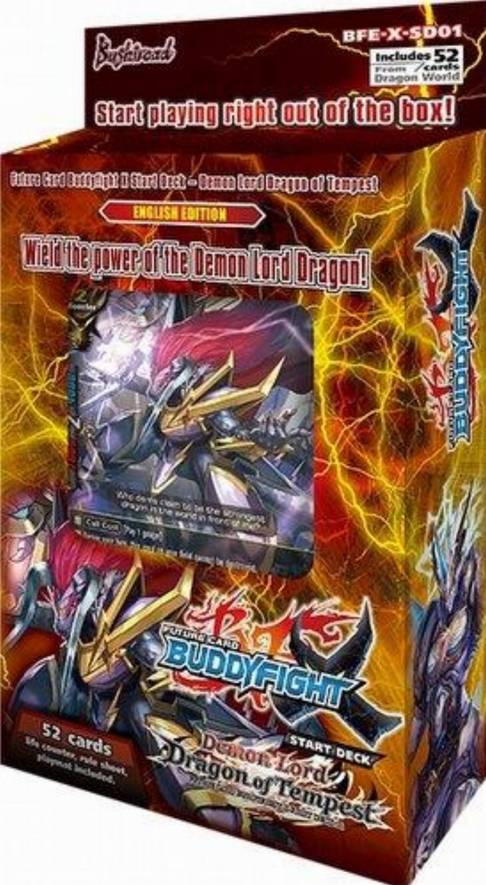 FC Buddyfight – Start Deck 01: Demon Lord Dragon of Tempest