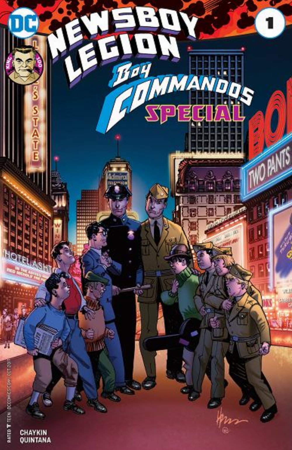 Τεύχος Κόμικ Newsboy Legion & Boy Commandos Special #1