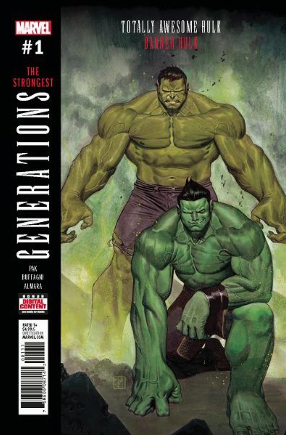 Τεύχος Κόμικ Generations: Banner Hulk & Totally Awesome Hulk #1