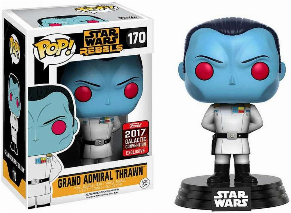Φιγούρα Funko POP! Star Wars – Grand Admiral Thrawn #170 (Exclusive)