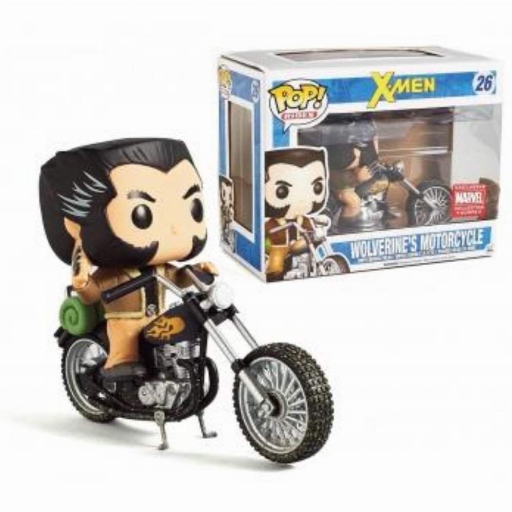 Φιγούρα Funko POP! Marvel X-Men – Wolverine’s Motorcycle #26 (Exclusive)