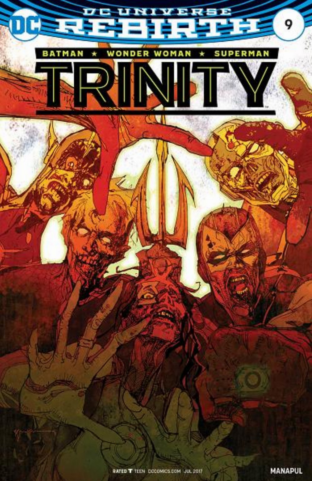 Τεύχος Κόμικ Trinity #09 Variant Cover (Rebirth)