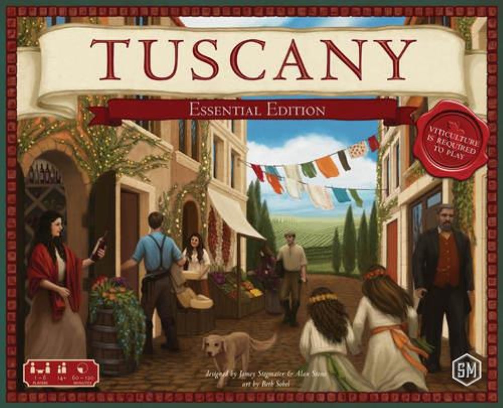 Επιτραπέζιο Παιχνίδι Viticulture: Tuscany Essential Edition