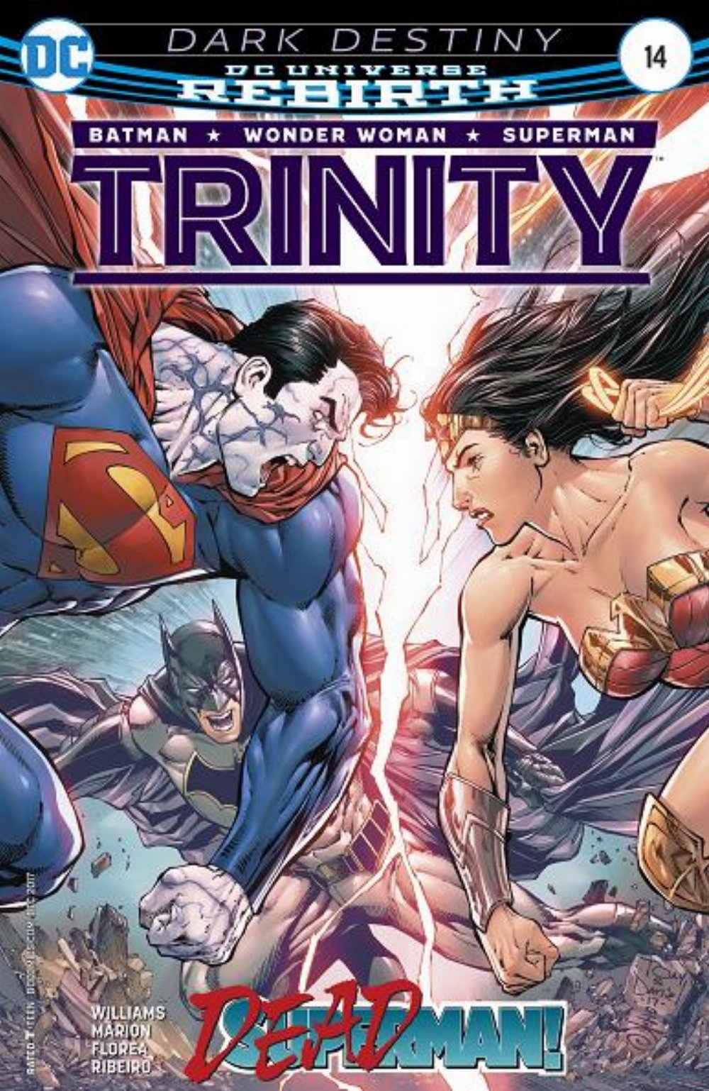 Τεύχος Κόμικ Trinity #14 (Rebirth)
