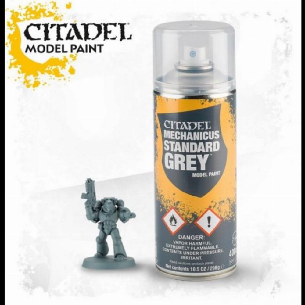 Citadel Spray – Mechanicus Standard Grey Χρώμα Μοντελισμού σε Σπρέι (400 ml)