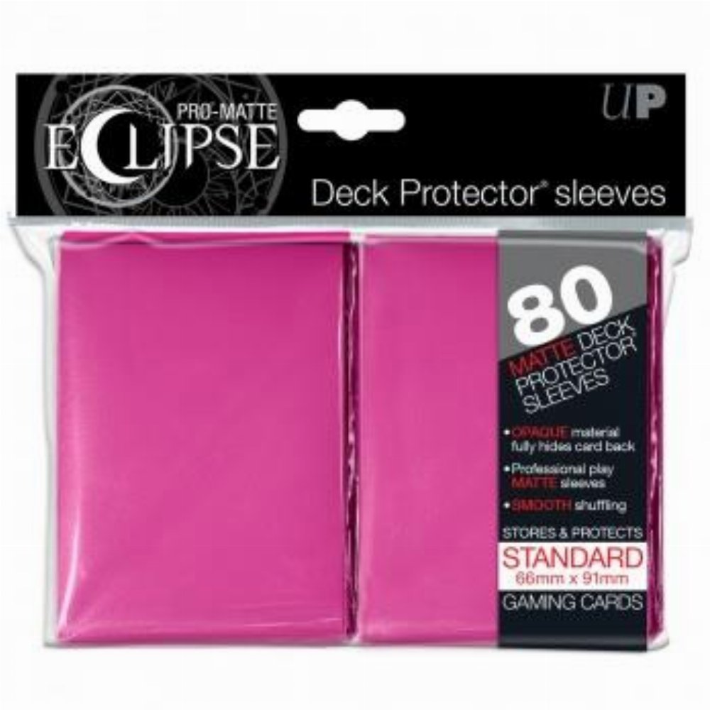 Ultra Pro Card Sleeves Standard Size 80ct – PRO-Matte Pink