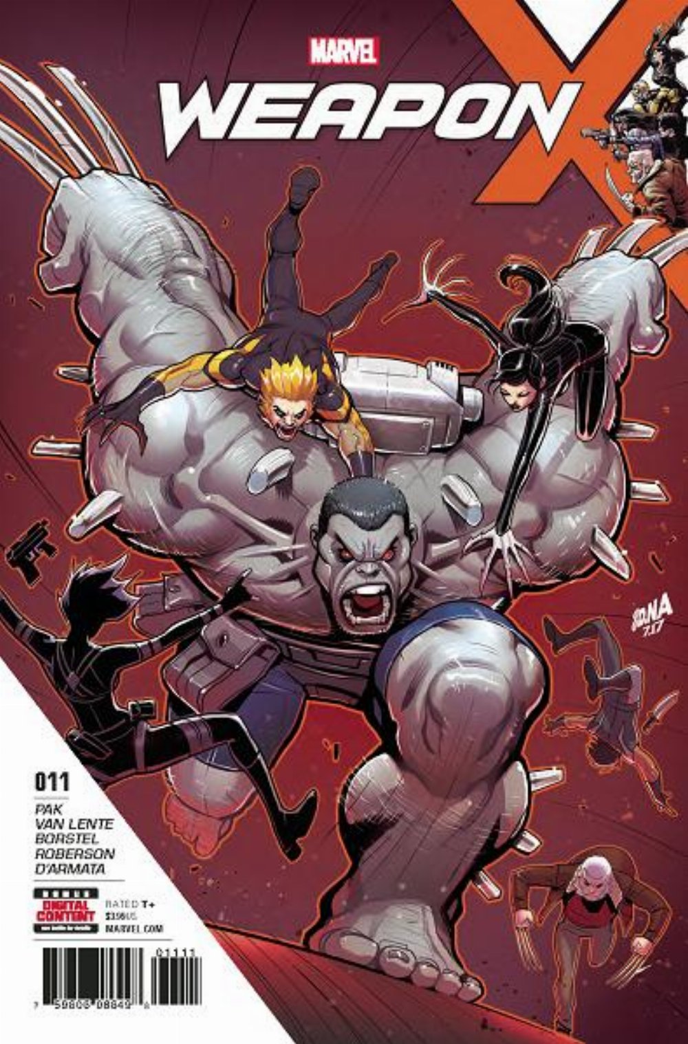 Τεύχος Κόμικ Weapon X #11