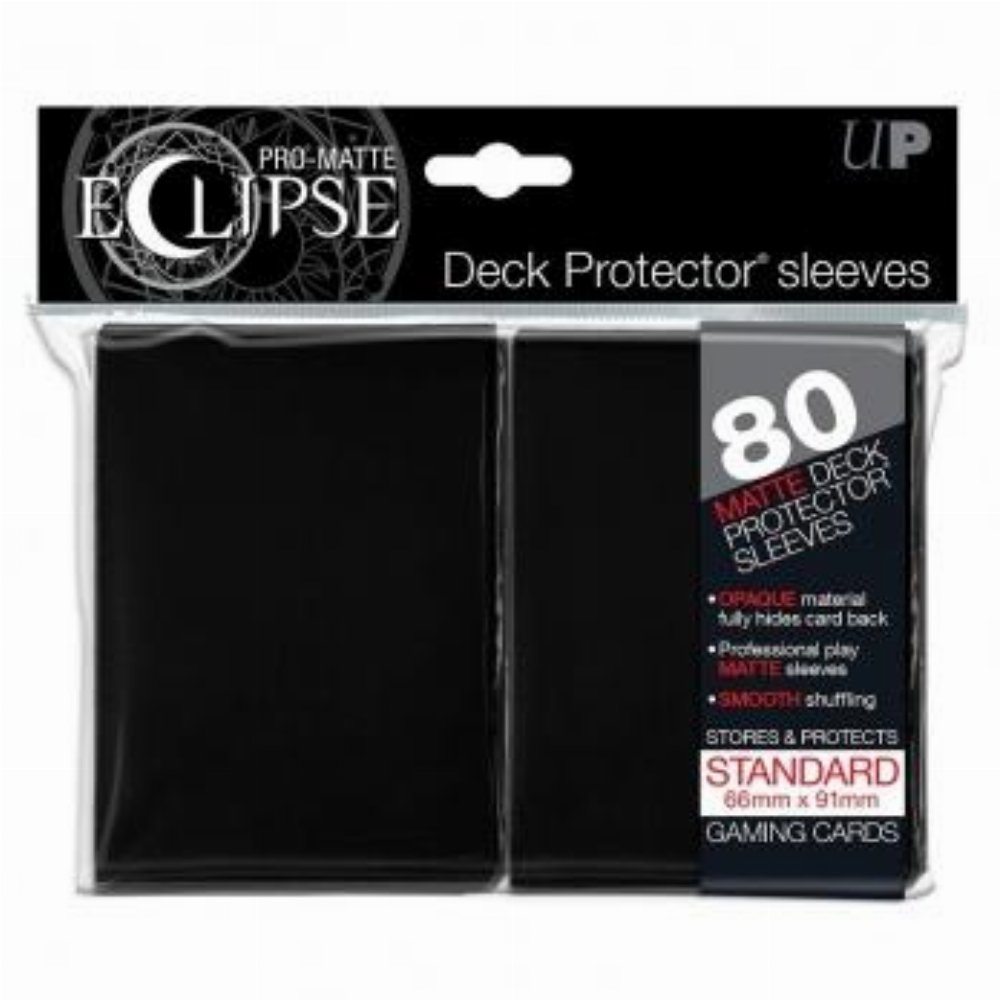 Ultra Pro Card Sleeves Standard Size 80ct – PRO-Matte Black