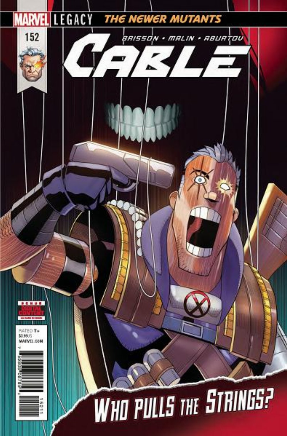 Τεύχος Κόμικ Cable (2017) #152 The Newer Mutants Part 3 LEG