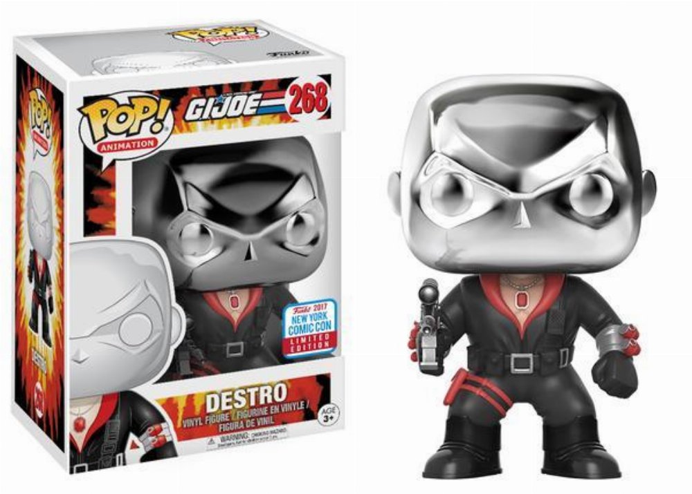 Φιγούρα Funko POP! GI Joe – Destro #268 (NYCC 2017 Exclusive)