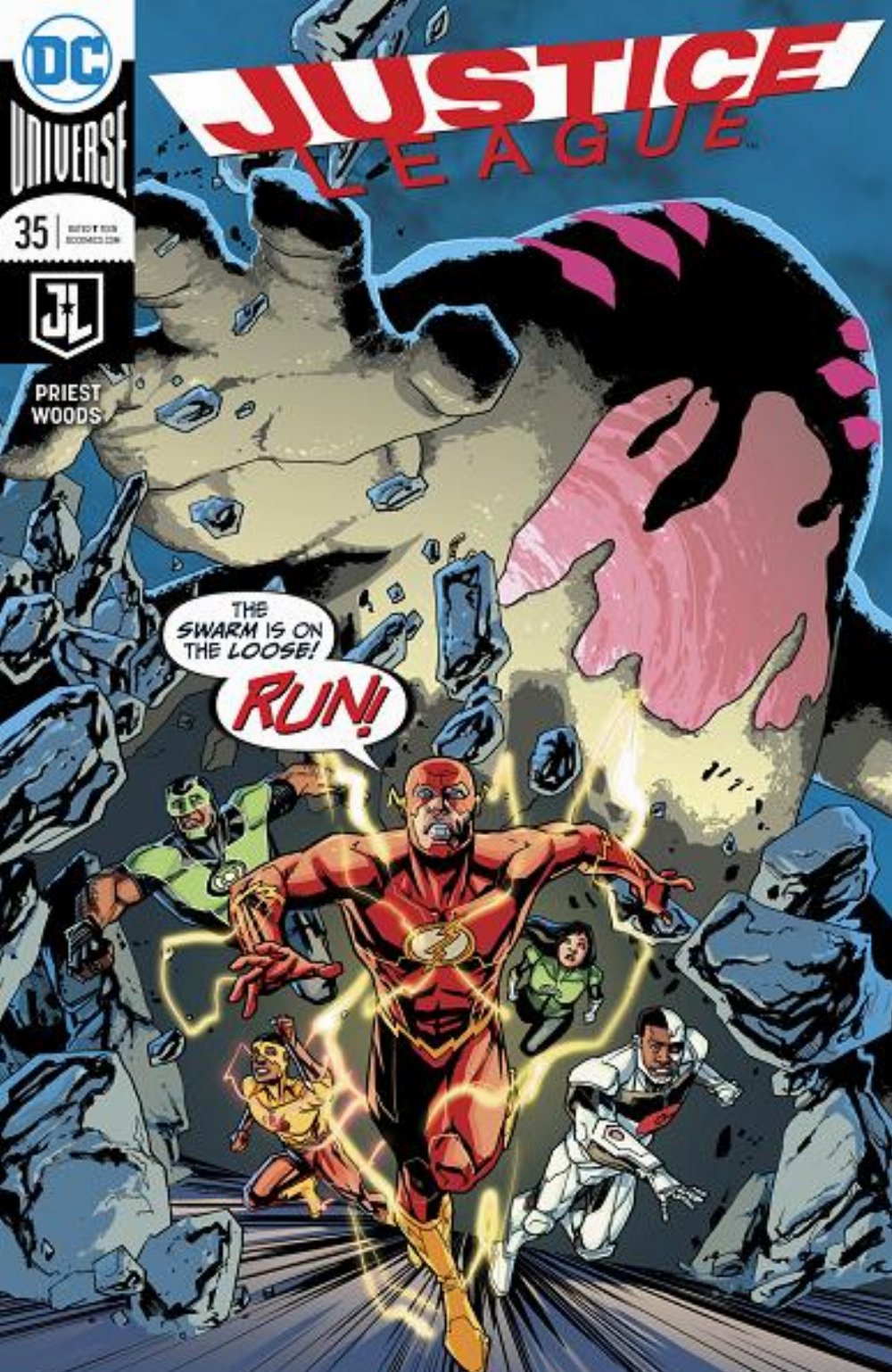 Τεύχος Κόμικ Justice League (Rebirth) #35