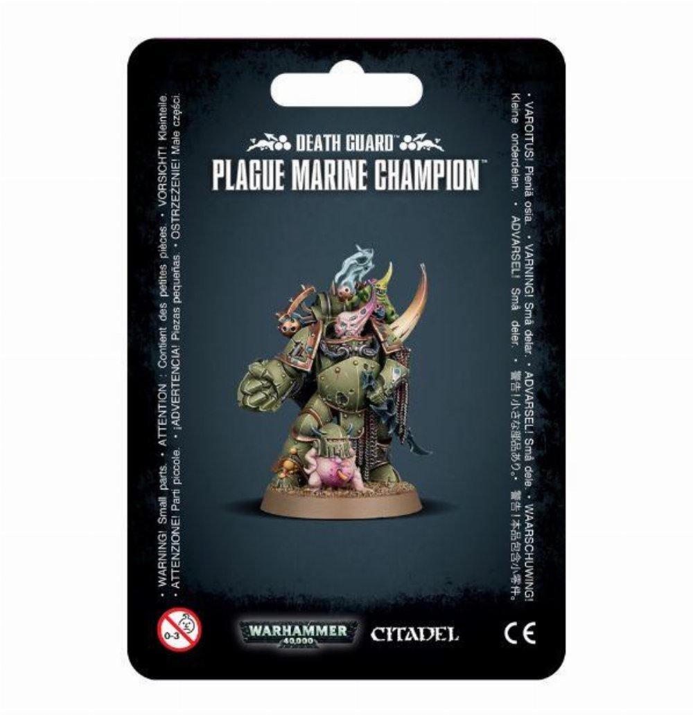 Warhammer 40000 – Death Guard: Plague Marine Champion