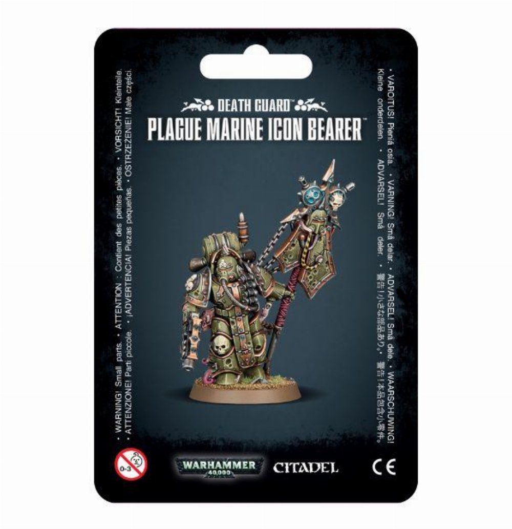 Warhammer 40000 – Death Guard: Plague Marine Icon Bearer