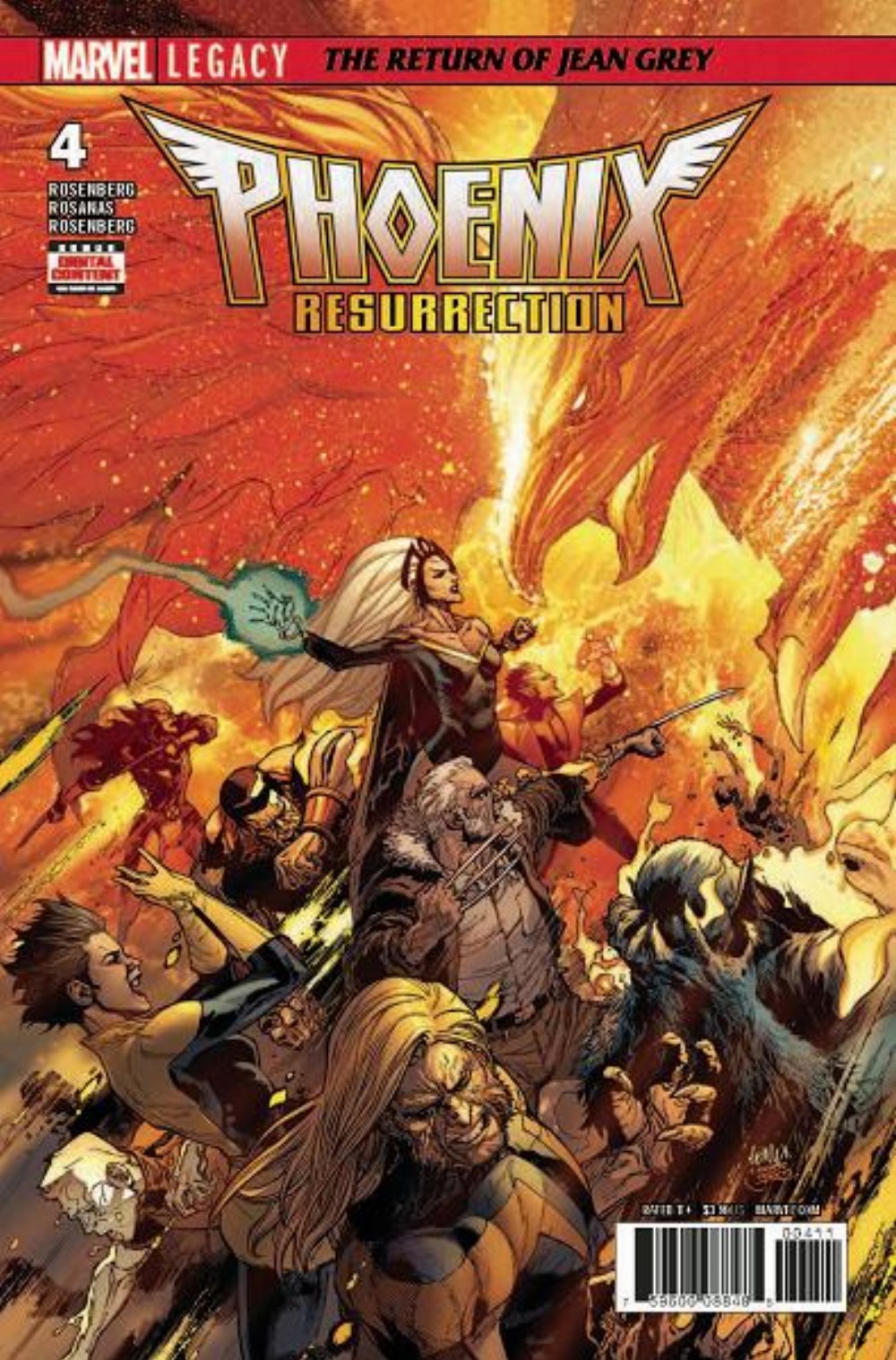 Τεύχος Κόμικ Phoenix Resurrection – The Return Of Jean Grey #4 (Of 5) LEG