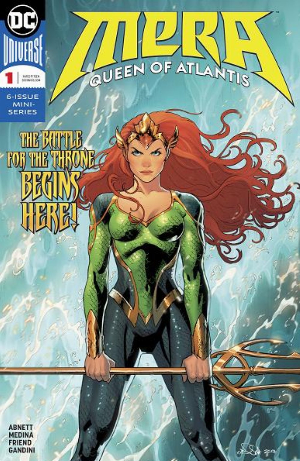 Mera: Queen Of Atlantis #1 (Of 6) (Rebirth)
