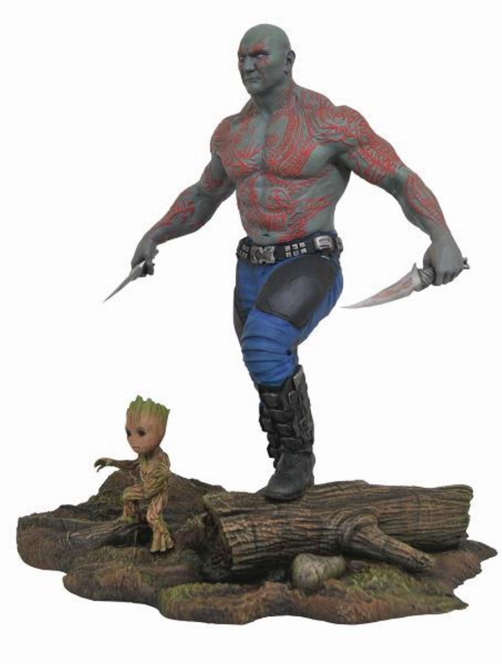 Φιγούρα Marvel Gallery – Drax And Baby Groot Statue