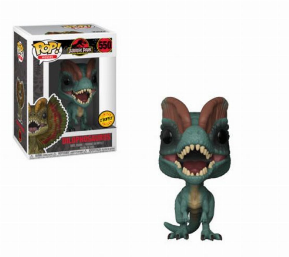 Φιγούρα Funko POP! Jurassic Park – Dilophosaurus #550 (Chase)