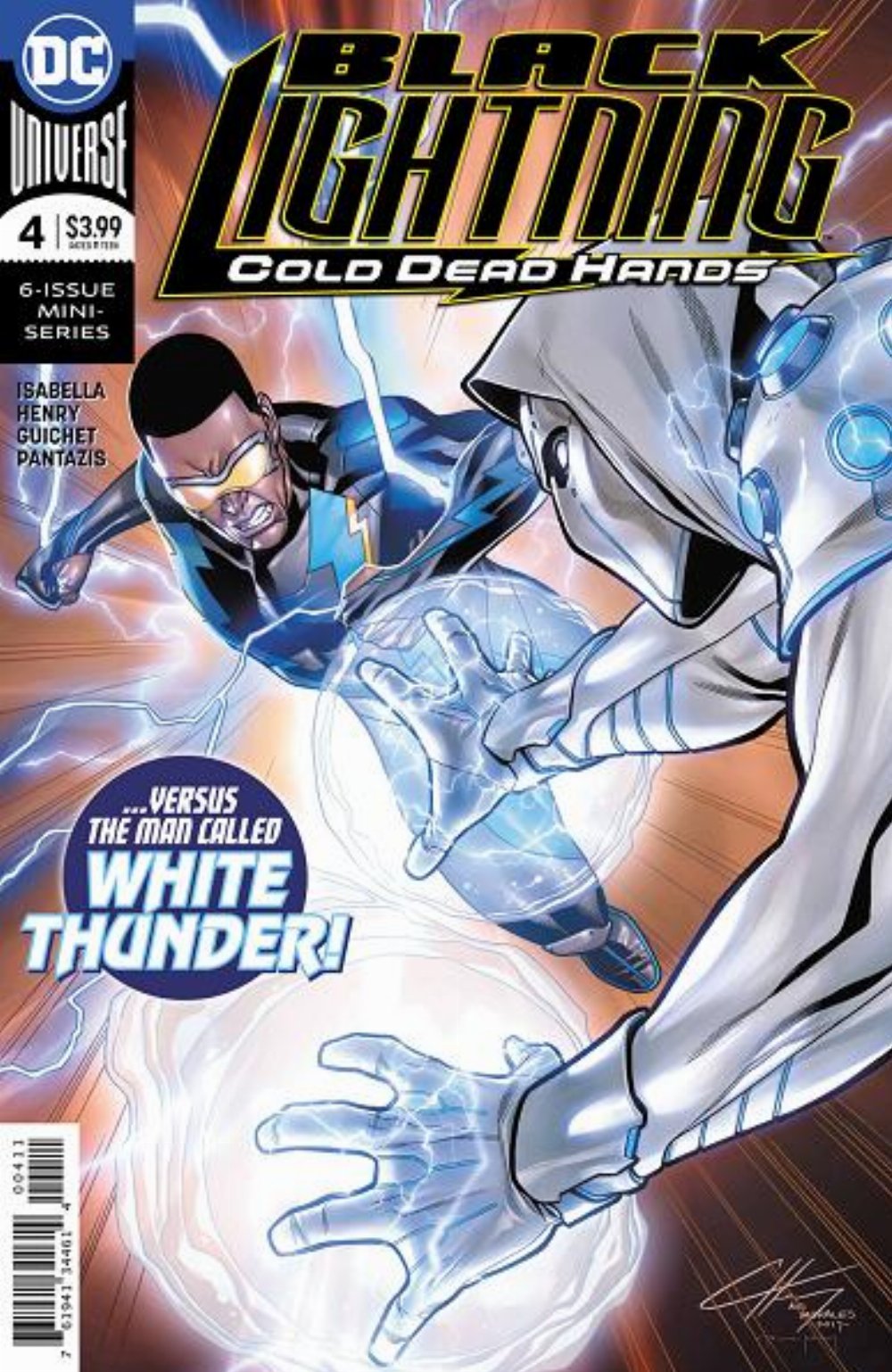 Τεύχος Κόμικ Black Lightning: Cold, Dead Hands #4 (Of 6)