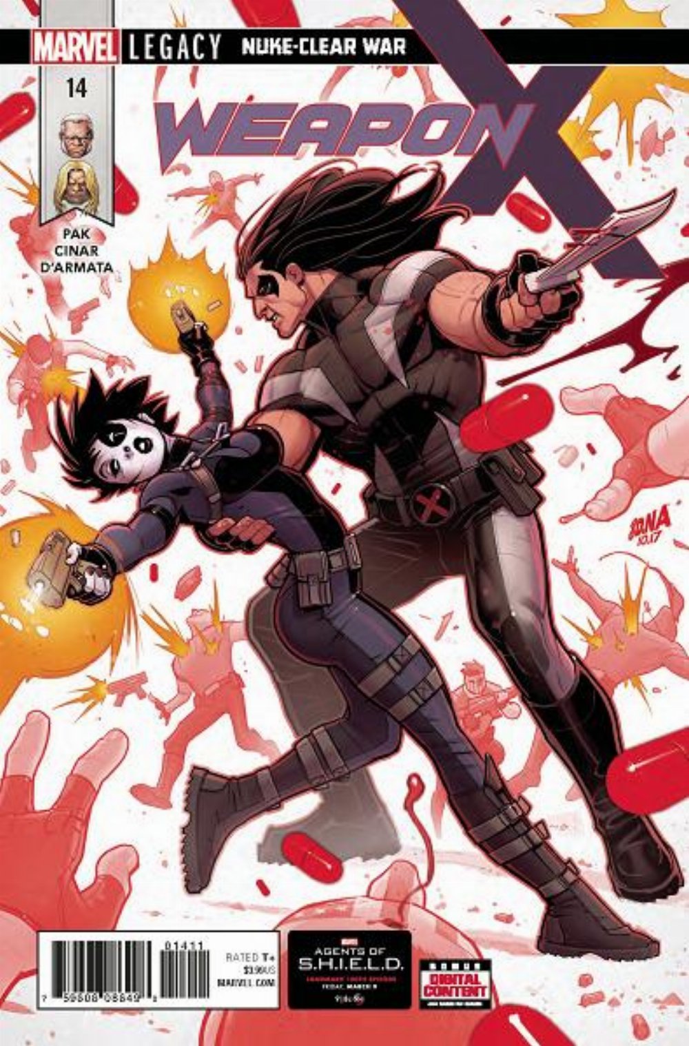 Τεύχος Κόμικ Weapon X #14 LEG
