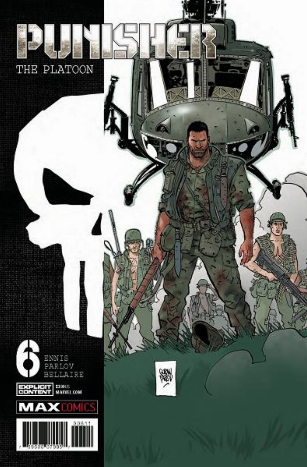 Τεύχος Κόμικ Punisher Max: The Platoon #6 (Of 6)