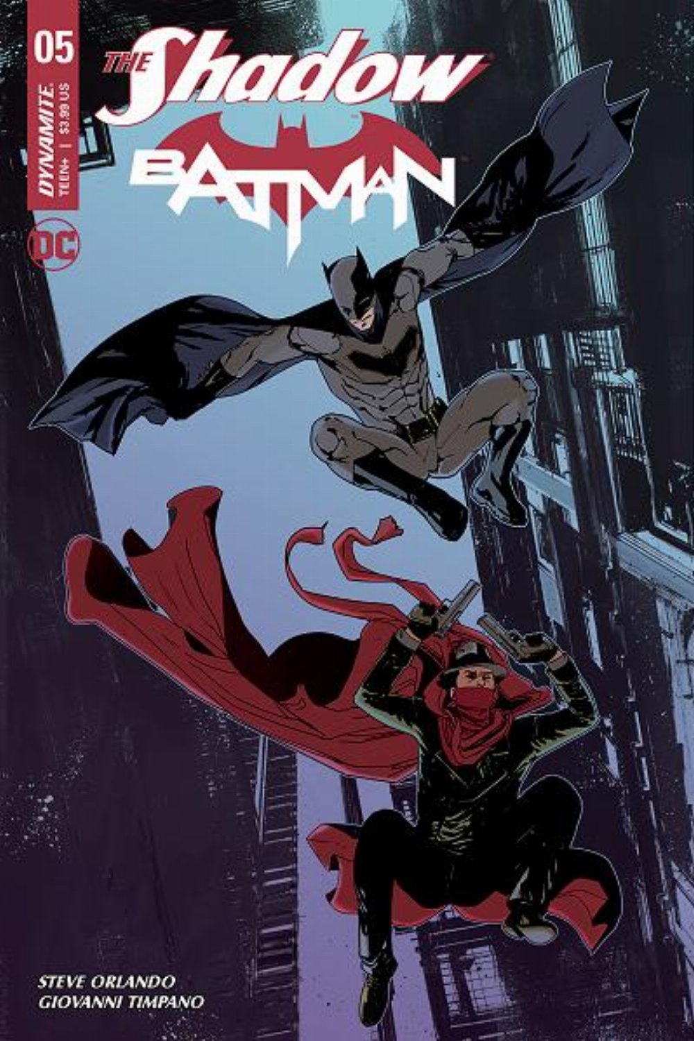 Τεύχος Κόμικ The Shadow/Batman #5 (Of 6) Cover D
