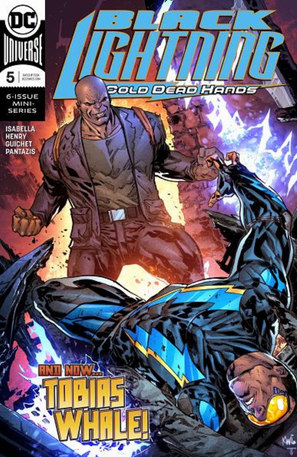 Τεύχος Κόμικ Black Lightning: Cold, Dead Hands #5 (Of 6)