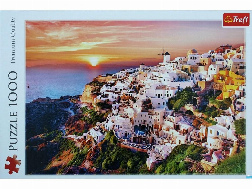 Παζλ 1000 κομμάτια – Sunset Over Santorini