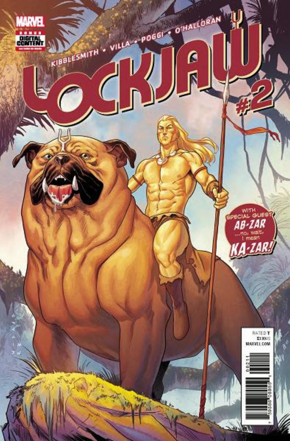 Τεύχος Κόμικ Lockjaw #2 (Of 4)