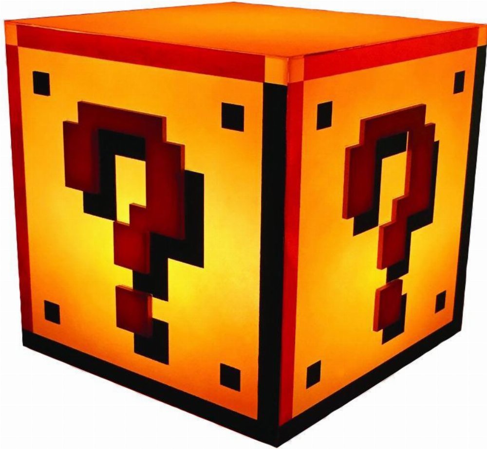 Φωτιστικό Super Mario Bros – Question Block