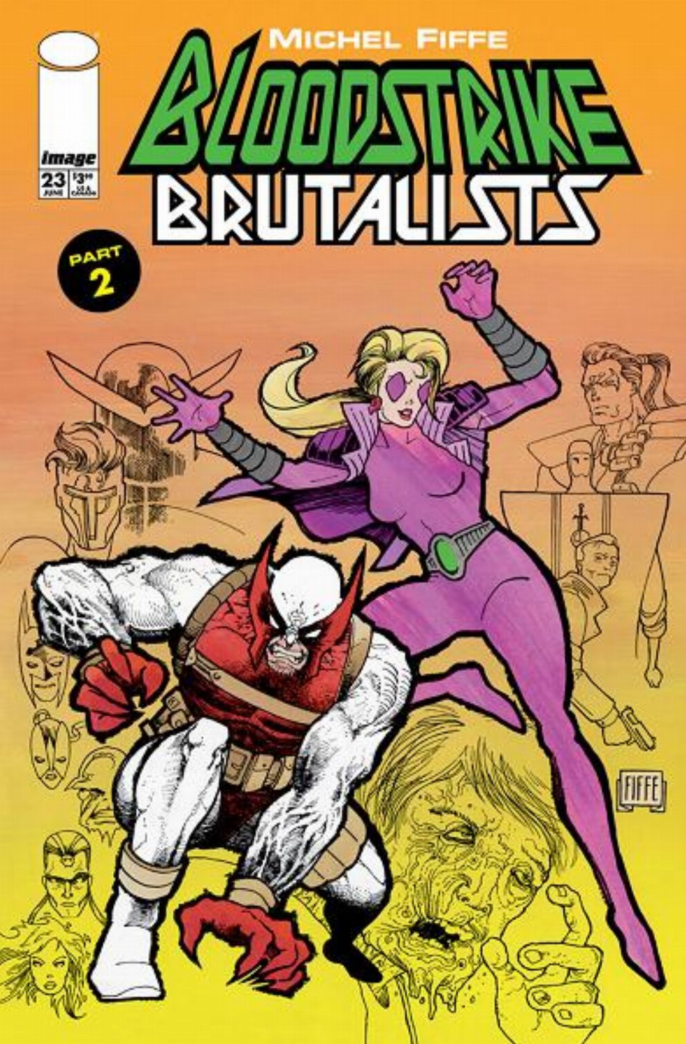 Τεύχος Κόμικ Bloodstrike #23 Brutalists Part 2 (of 3)