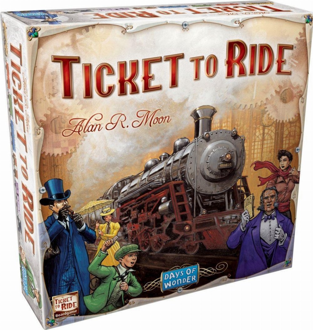 Επιτραπέζιο Παιχνίδι Ticket To Ride (Ελληνική Έκδοση)