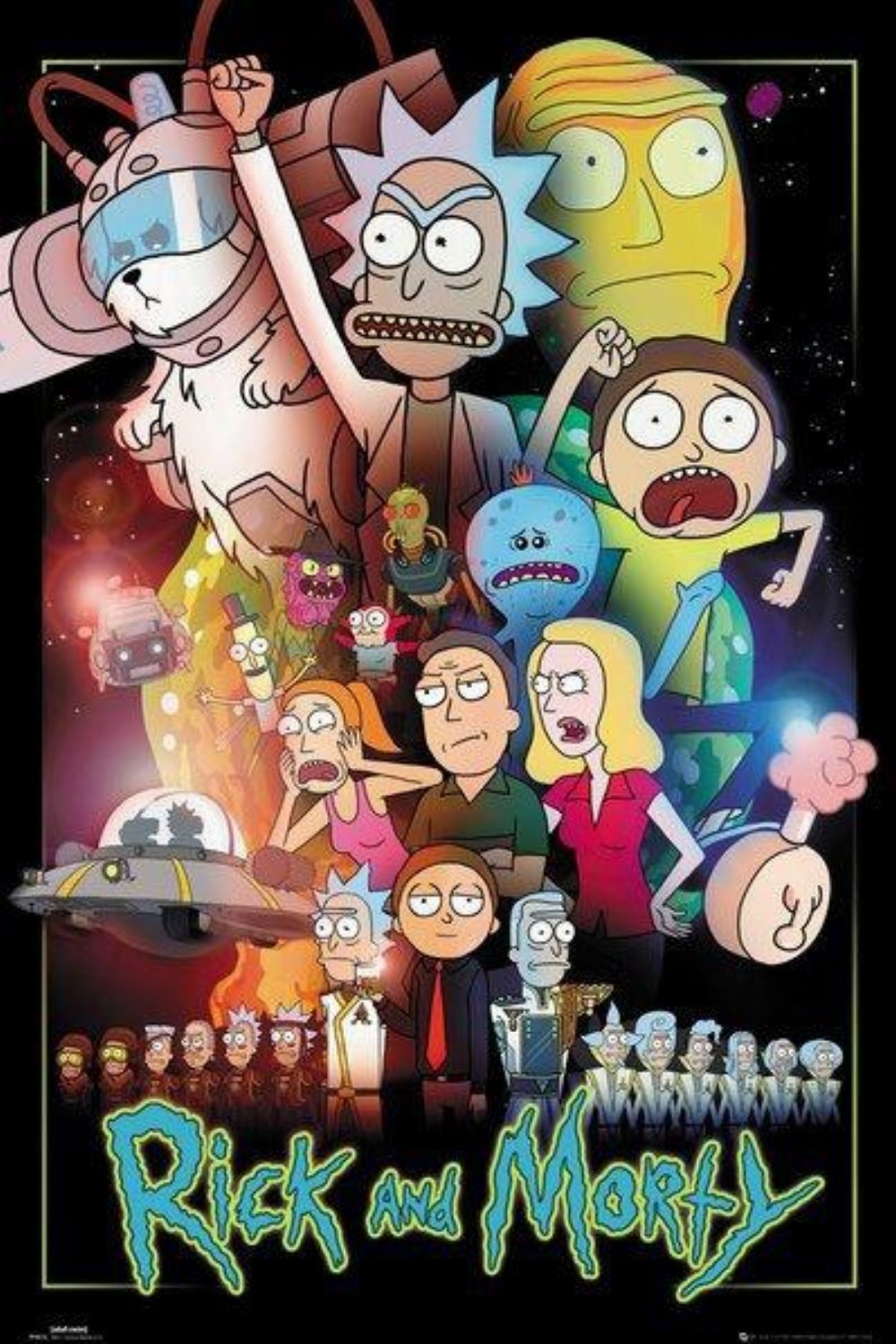 Rick and Morty – Wars Αυθεντική Αφίσα (92x61cm)