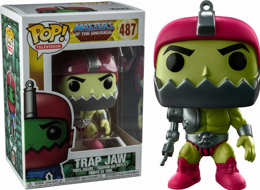 Φιγούρα Funko POP! Masters Of The Universe – Trap Jaw (Metallic) #487 (Exclusive)