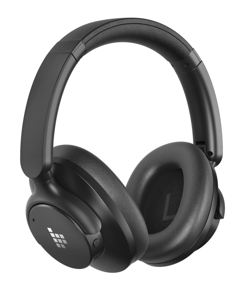 TRONSMART headphones Sounfii Q20, ασύρματα & ενσύρματα, ANC, Φ40mm, 500mAh, μαύρα
