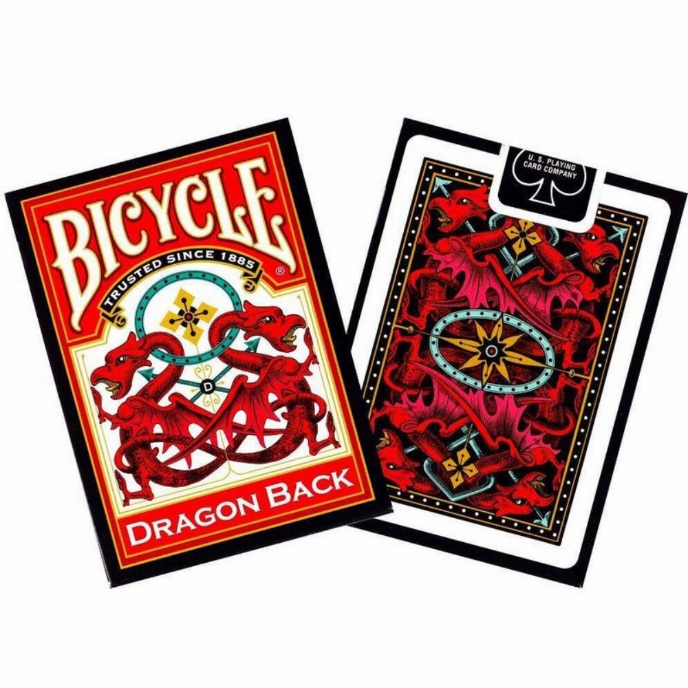 Τράπουλα Bicycle – Dragon Back (Red)