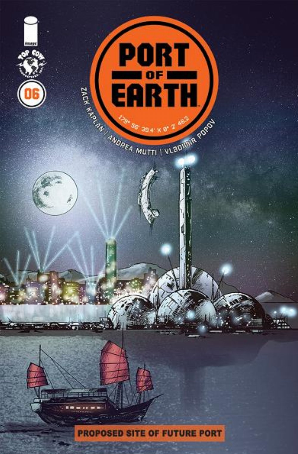 Τεύχος Κόμικ Port Of Earth #06