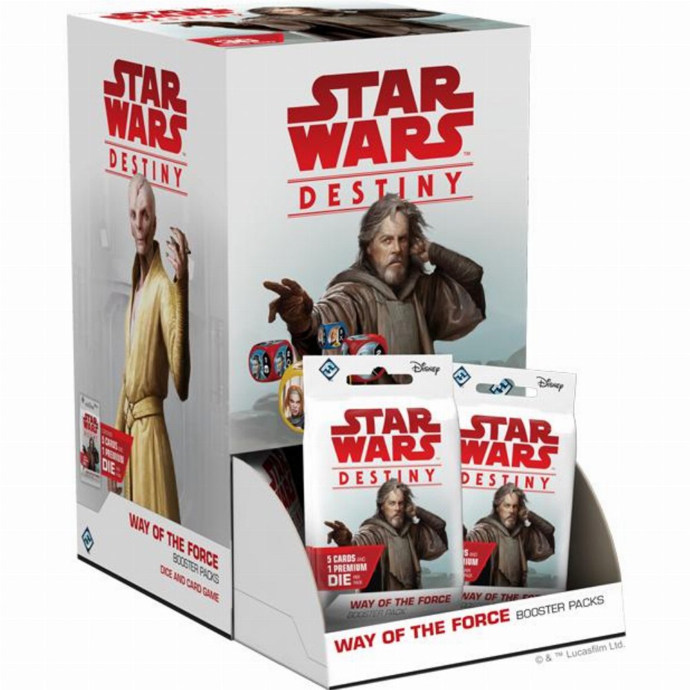 Star Wars Destiny: Way of the Force Booster Display