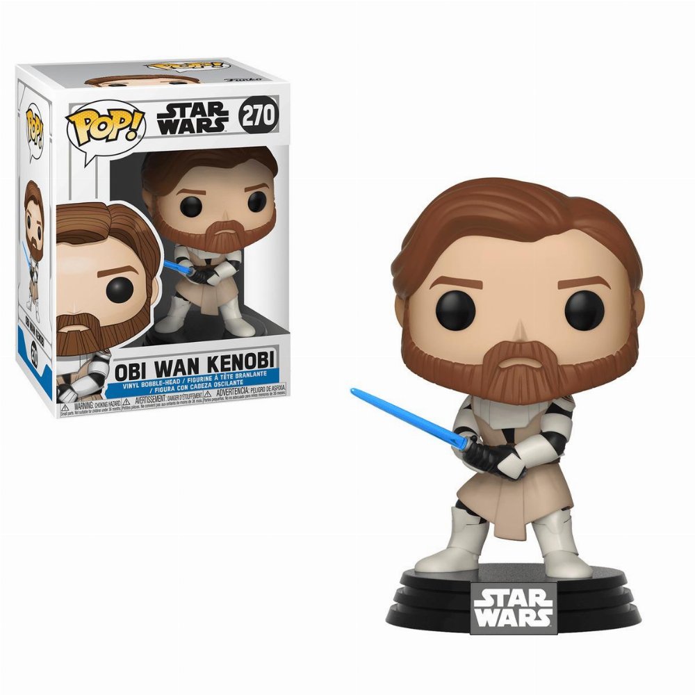 Φιγούρα Funko POP! Star Wars: Clone Wars – Obi Wan Kenobi #270