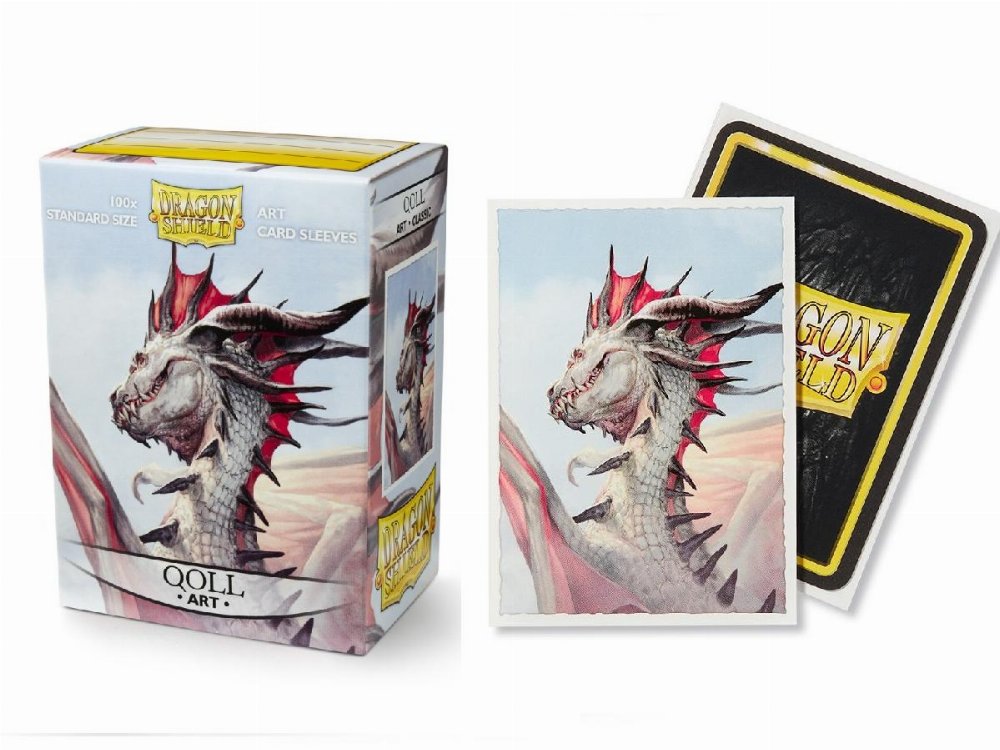 Dragon Shield Art Sleeves Standard Size – Qoll (100 Sleeves)