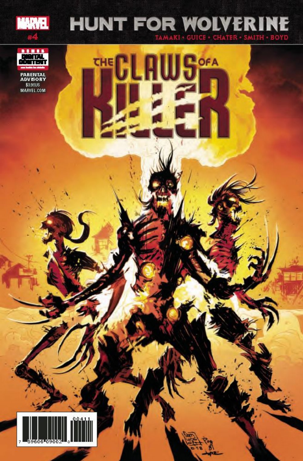 Τεύχος Κόμικ Hunt For Wolverine: The Claws Of A Killer #4 (Of 4)